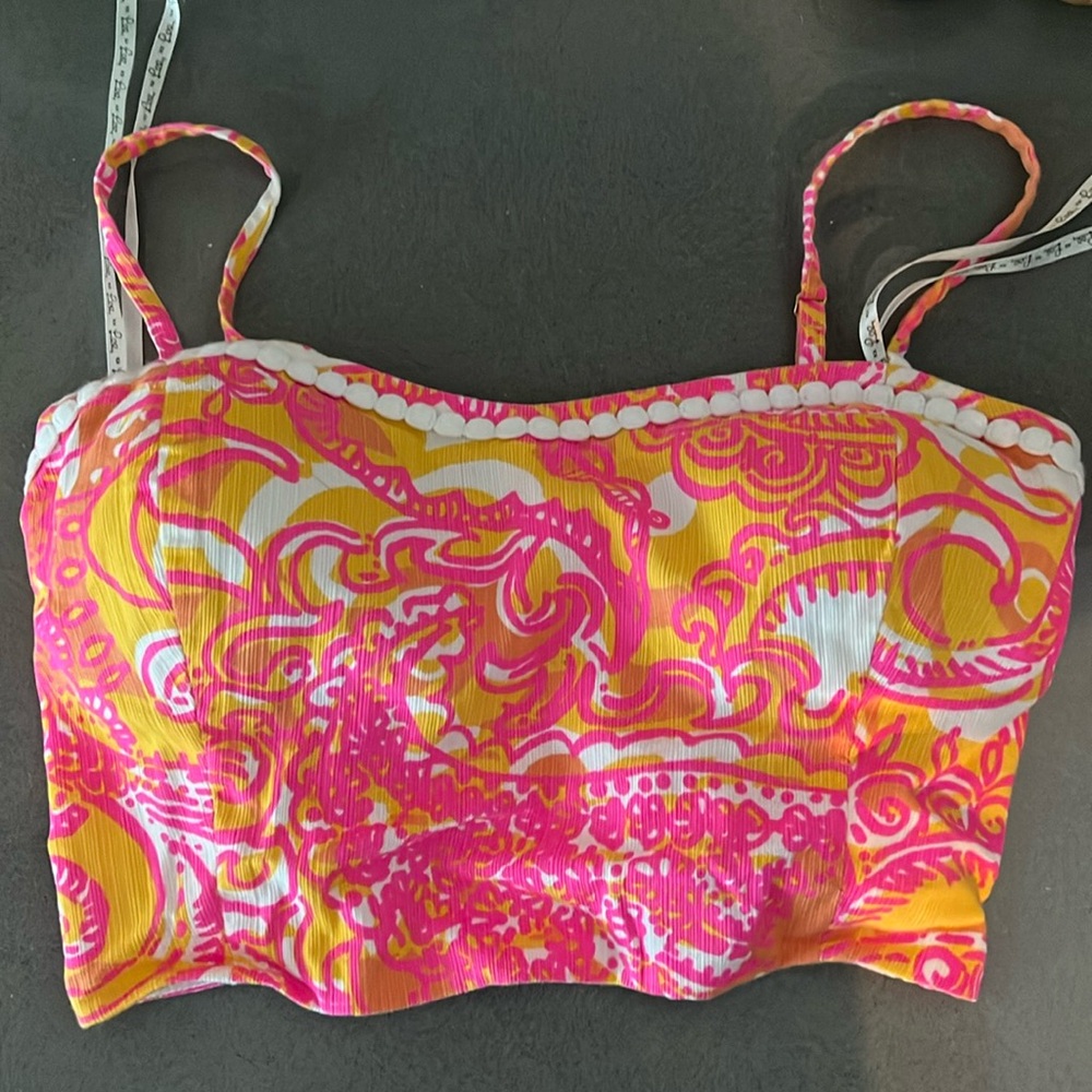 lilly pulitzer crop top